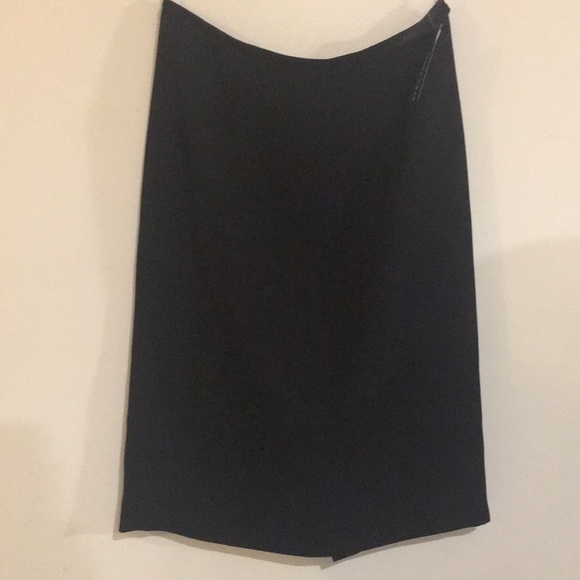 Jones Wear Black Skirt Size 6 NEW Fully Lined Back Walking slit Side Zip Beauty - Picture 2 of 6